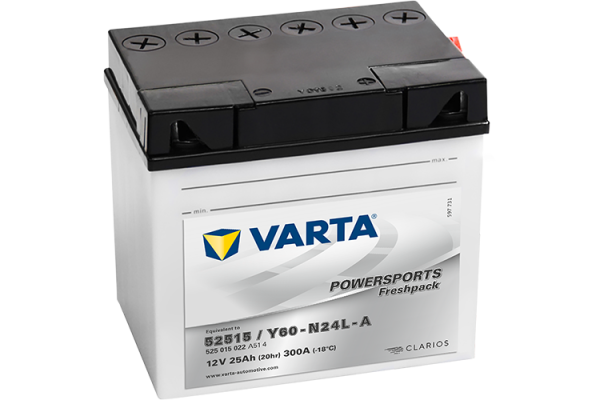 Аккумулятор 25Ah Varta 12V 525 015 022 A514 FP
