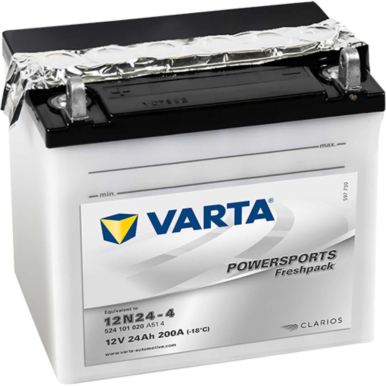 Аккумулятор 24Ah Varta 12V 524 101 020 A514 FP