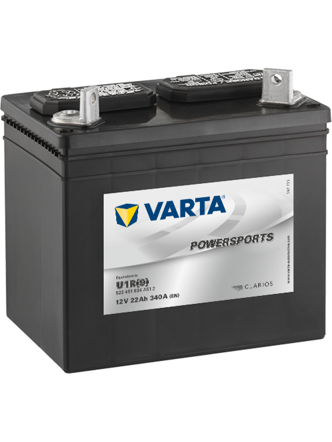 22Ah Varta 12V 522 451 034 A512 зал.
