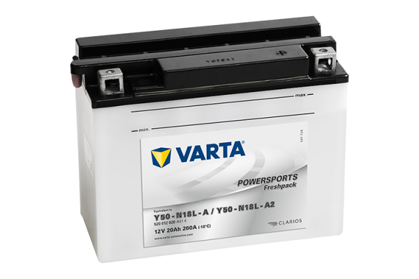 Аккумулятор 20Ah Varta 12V 520 012 020 A514 FP