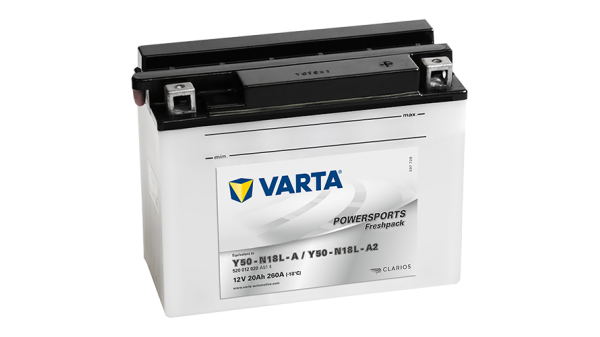 Аккумулятор 20Ah Varta 12V 520 012 026 FP