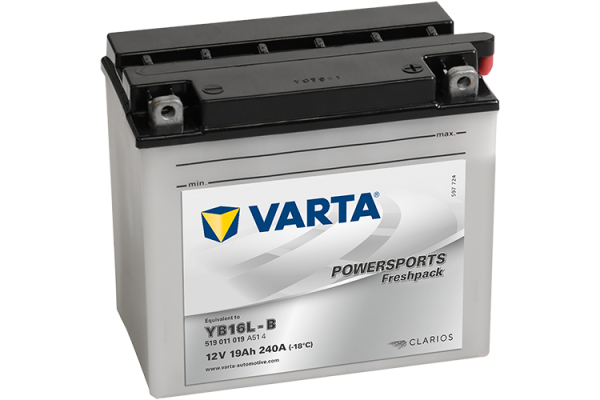 Аккумулятор 19Ah Varta 12V 519 011 019 A514 FP