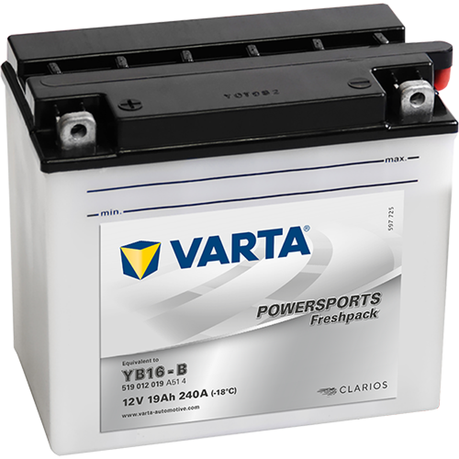 Аккумулятор 19Ah Varta 12V 519 012 019 A514 FP