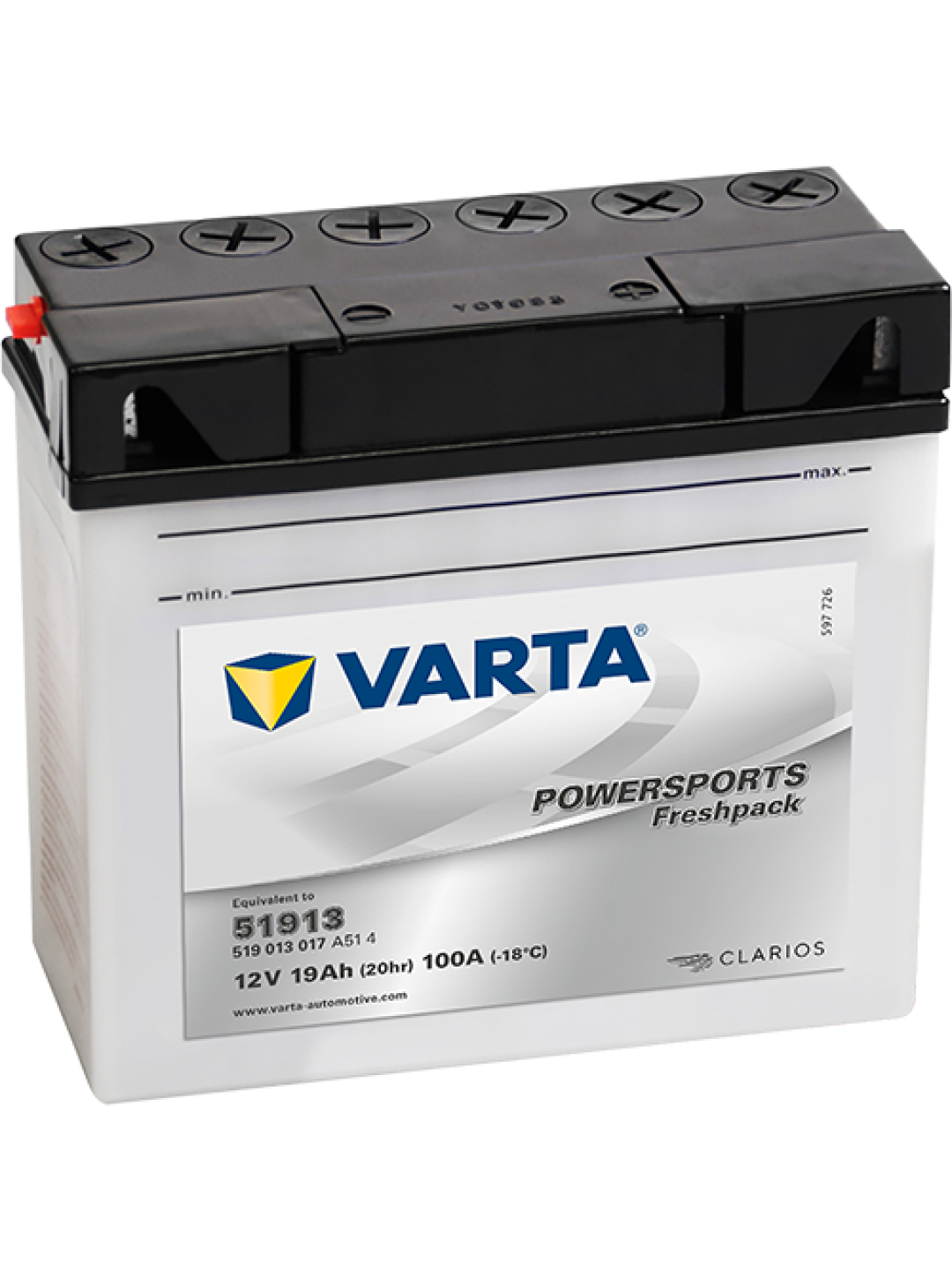 19Ah Varta 12V 519 013 017 A514 FP