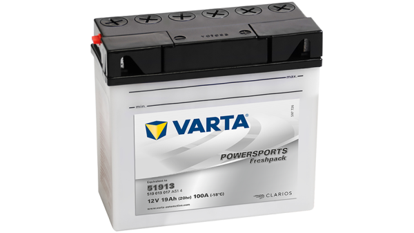 Аккумулятор 19Ah Varta 12V 519 013 017 A514 FP