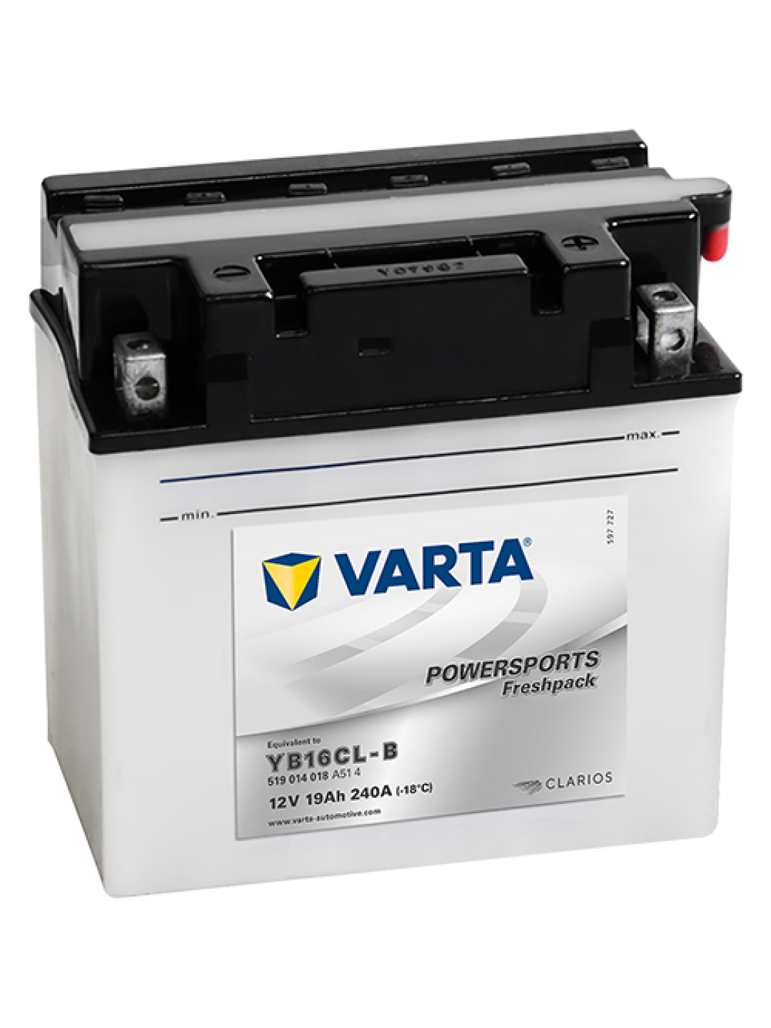 19Ah Varta 12V 519 014 018 A514 FP