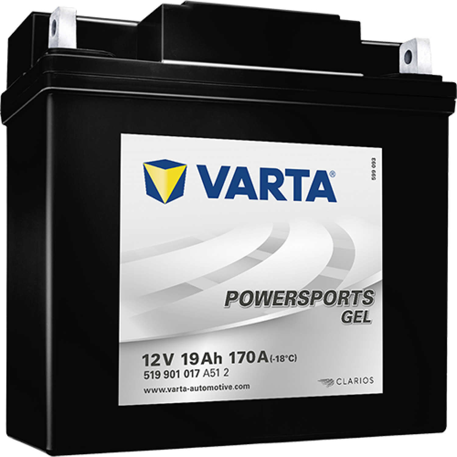 Аккумулятор 19Ah Varta 12V 519 901 017 A512 GEL