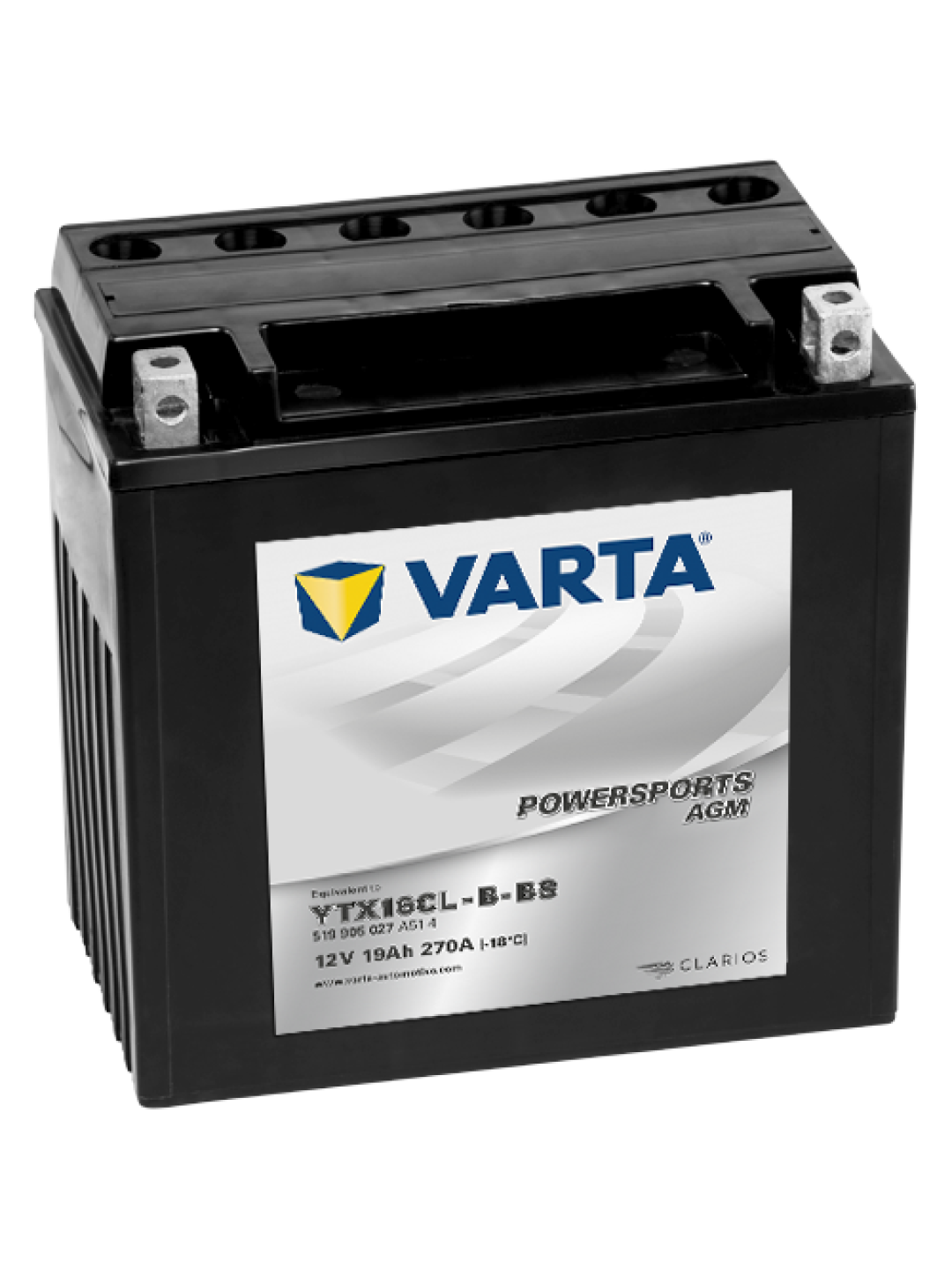 19Ah Varta 12V 519 905 027 A514 AGM