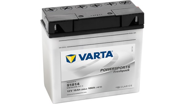 Аккумулятор 18Ah Varta 12V 518 014 015 A514 FP
