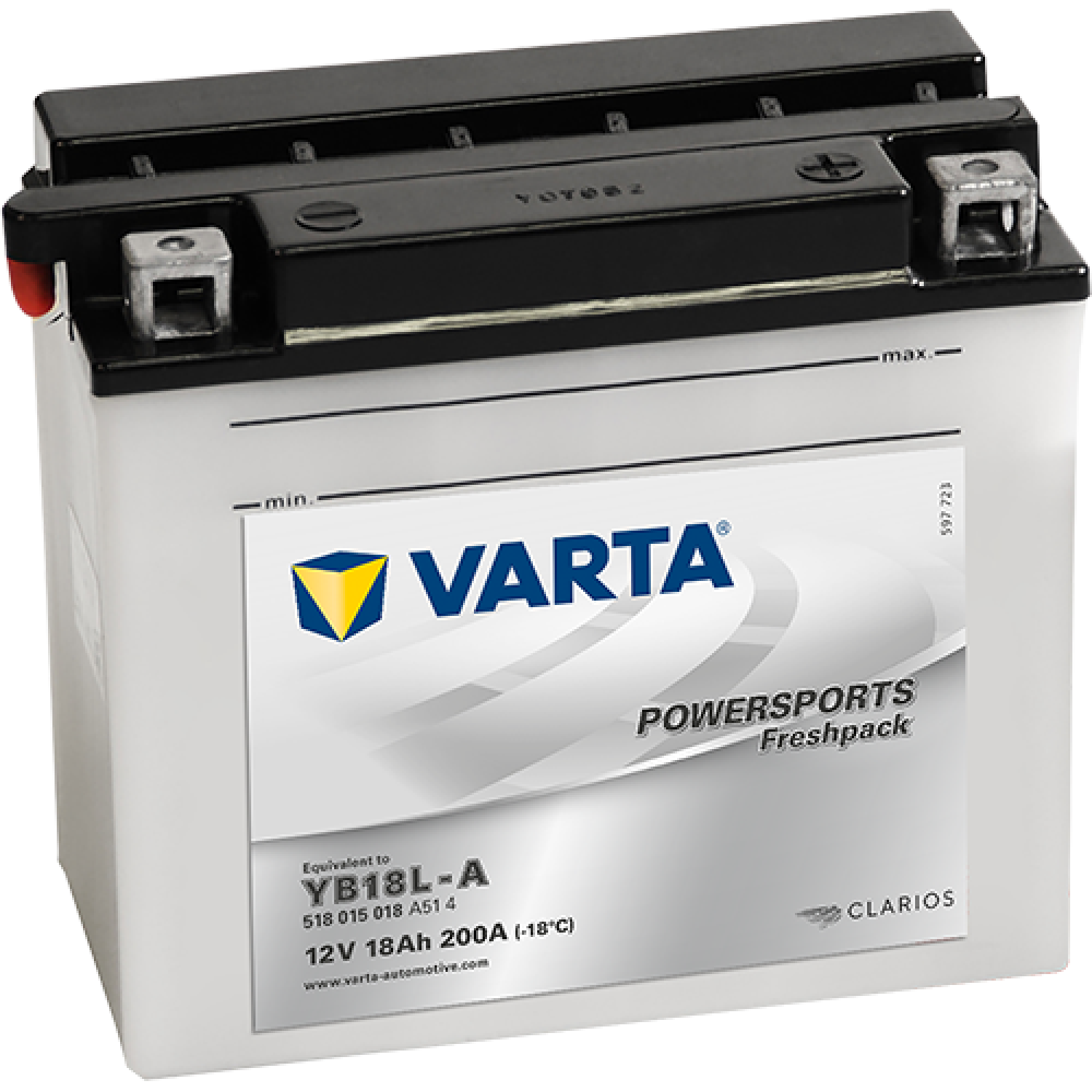 Аккумулятор 18Ah Varta 12V 518 015 018 A514 FP