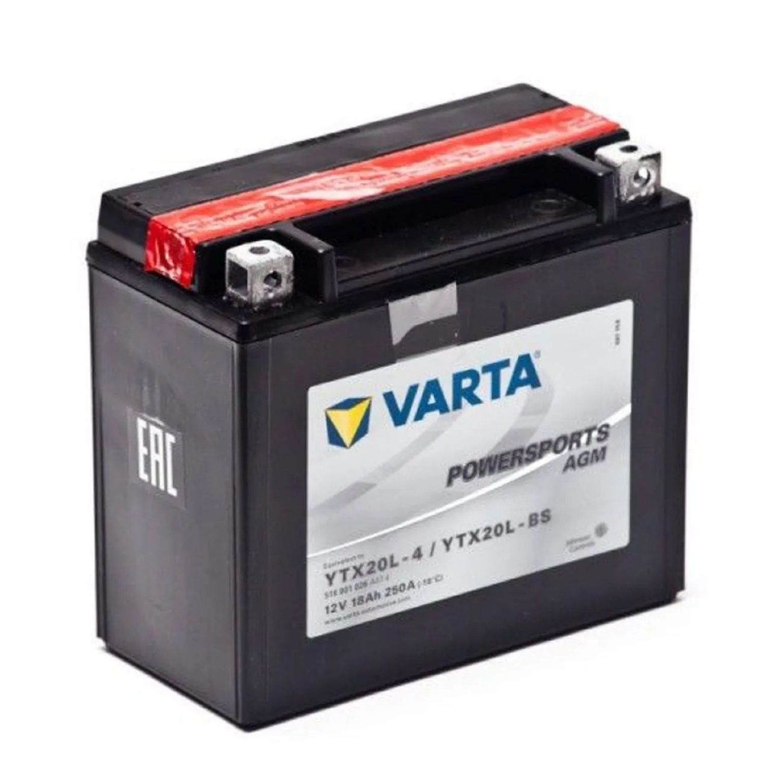 Аккумулятор 18Ah Varta 12V 518 902 025 AGM