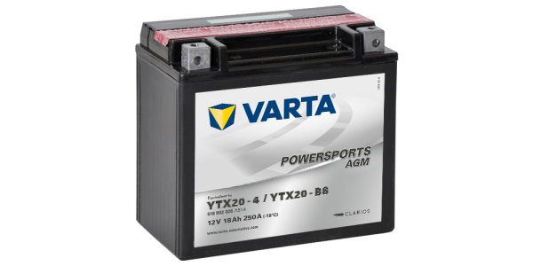 Аккумулятор 18Ah Varta 12V 518 902 026 A514 AGM