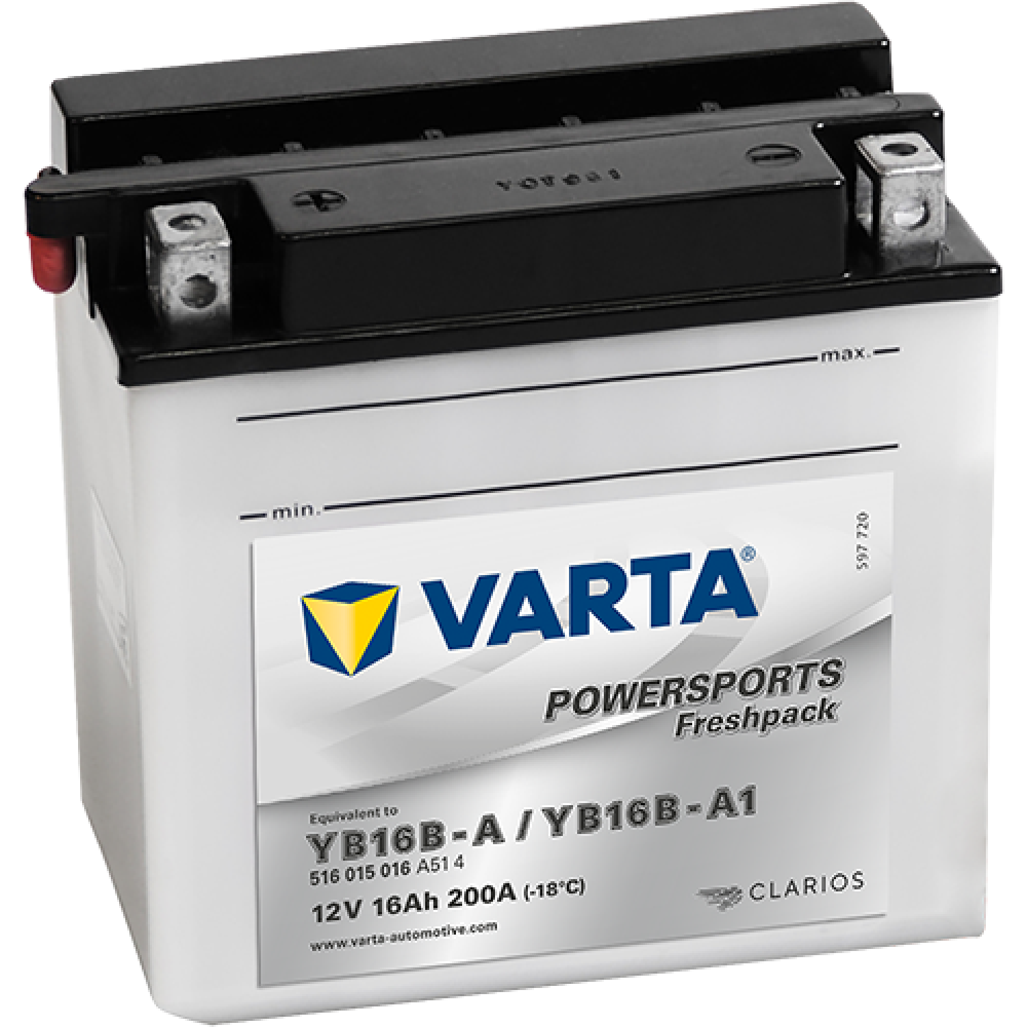 Аккумулятор 16Ah Varta 12V 516 015 016 A514 FP