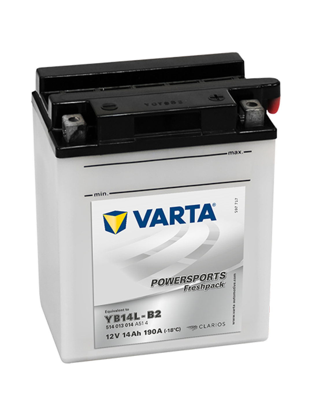 14Ah Varta 12V 514 013 014 A514 FP