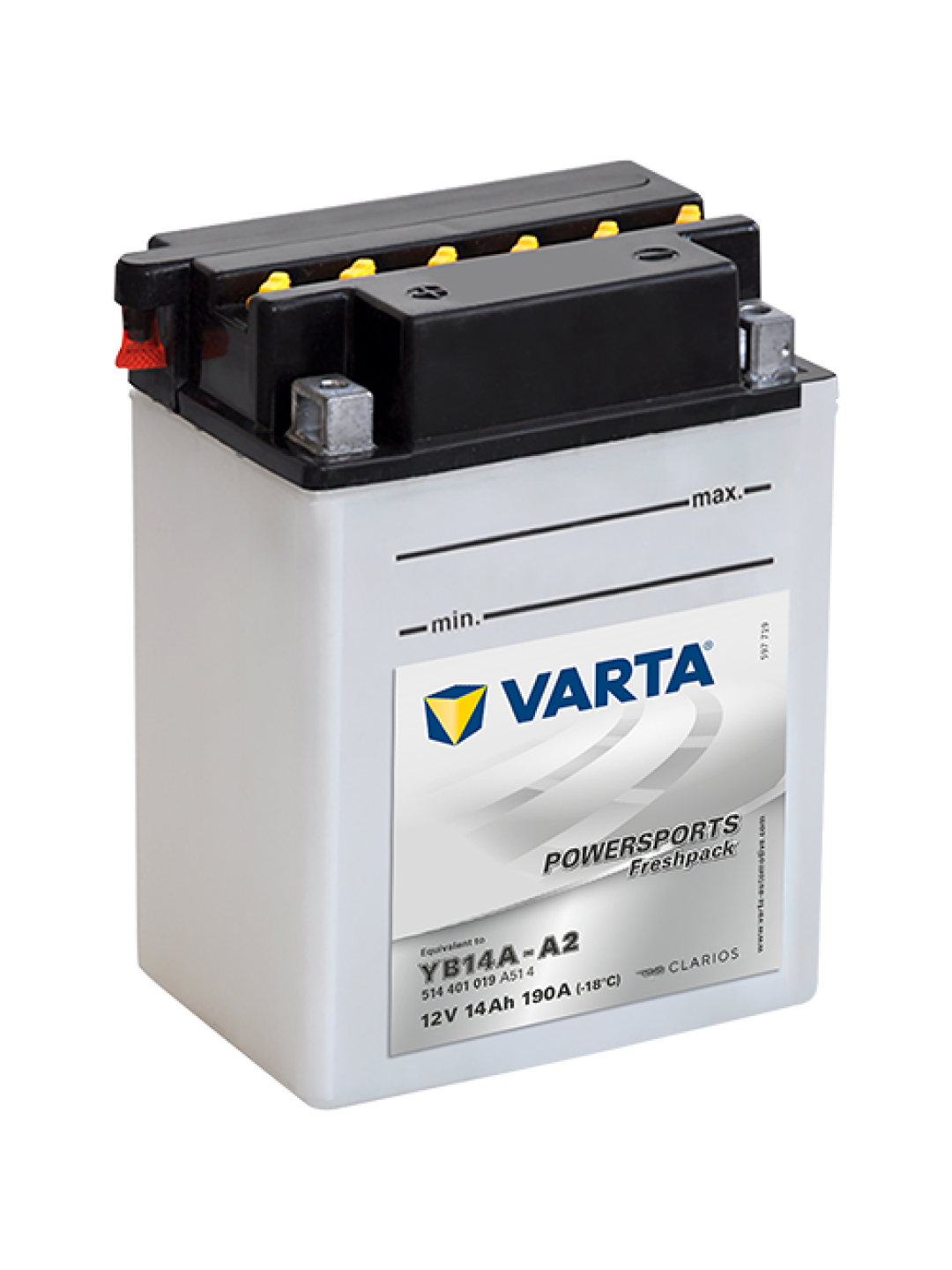 14Ah Varta 12V 514 401 019 A514 FP