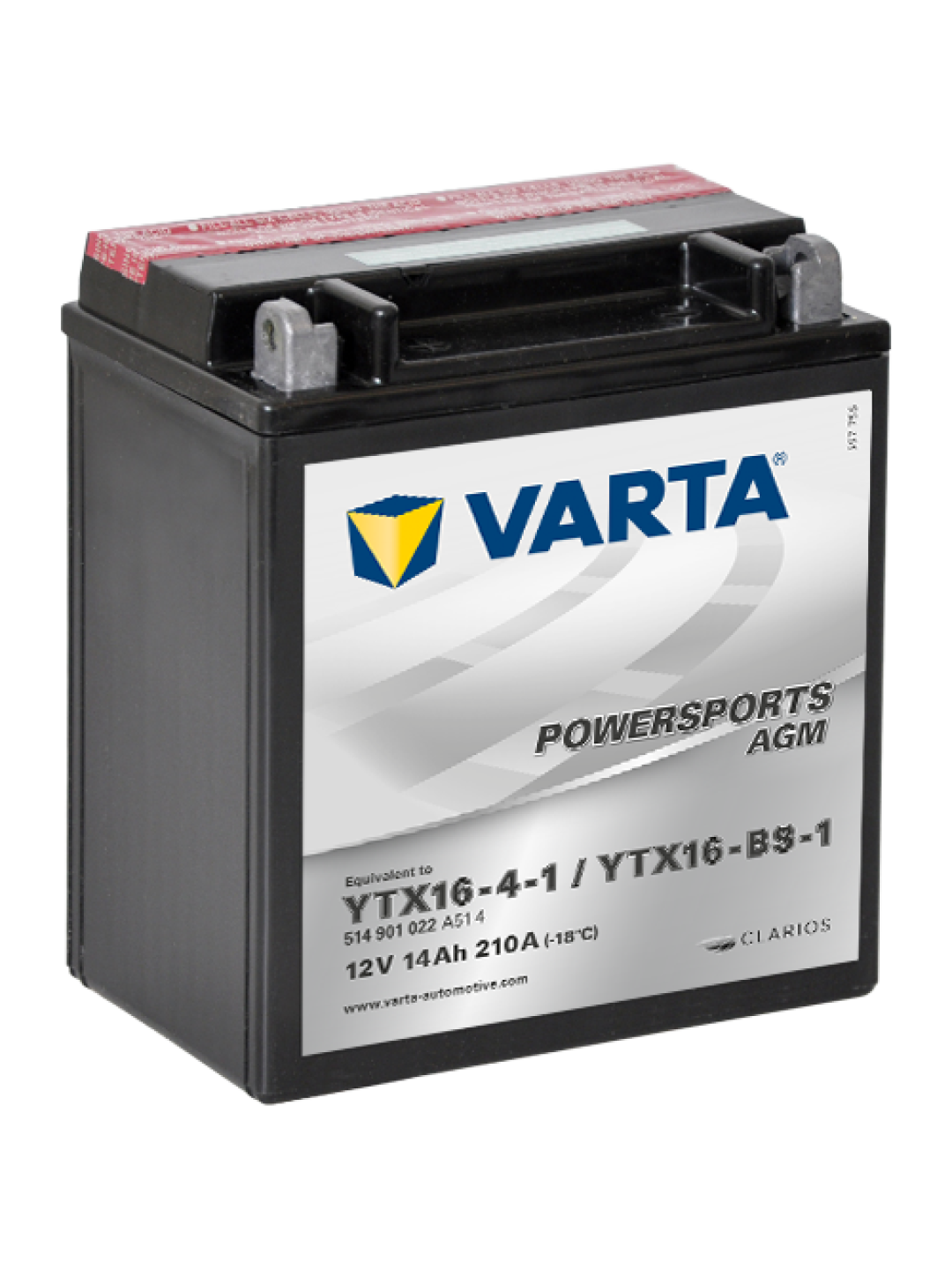 14Ah Varta 12V 514 901 022 A514 AGM