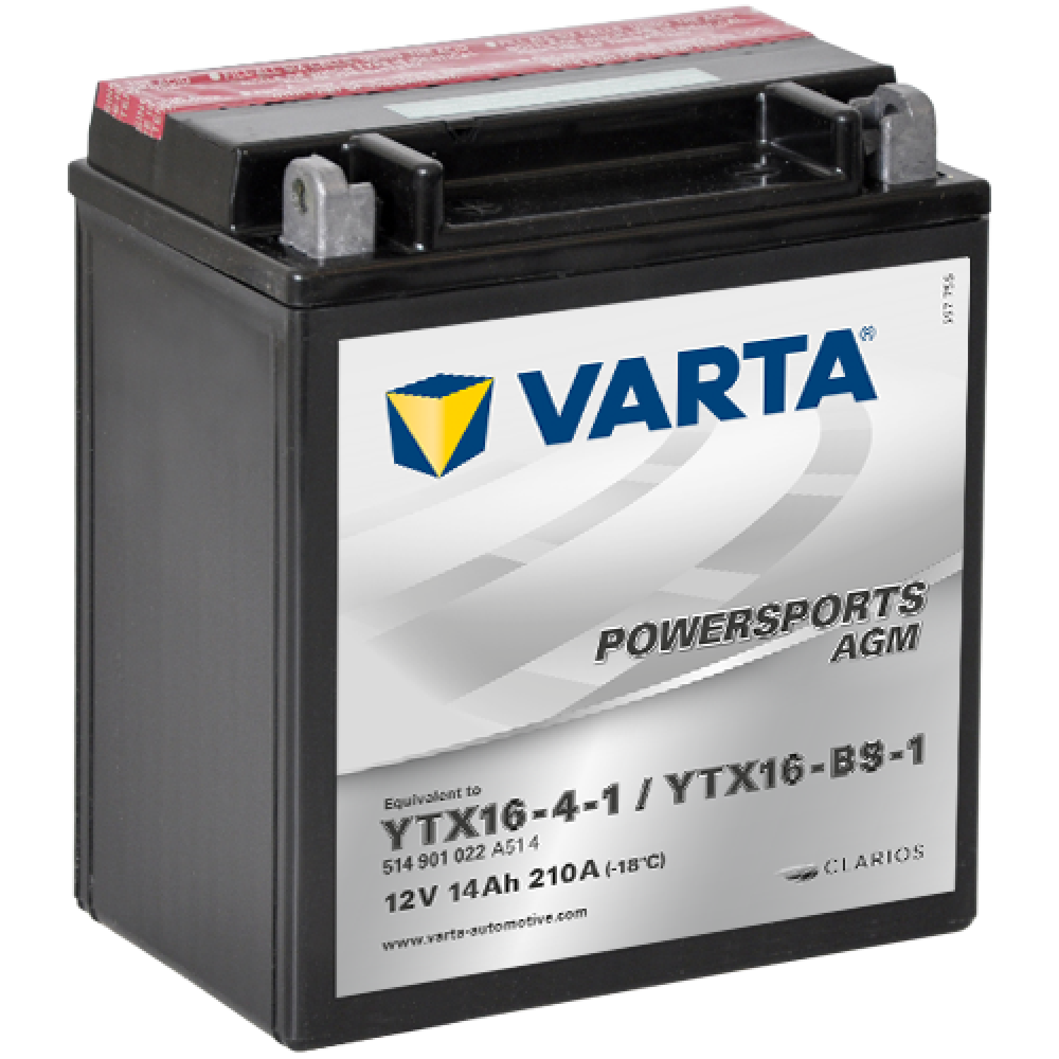 Аккумулятор 14Ah Varta 12V 514 901 022 A514 AGM