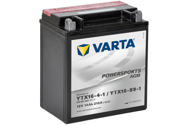 Аккумулятор 14Ah Varta 12V 514 901 022 A514 AGM