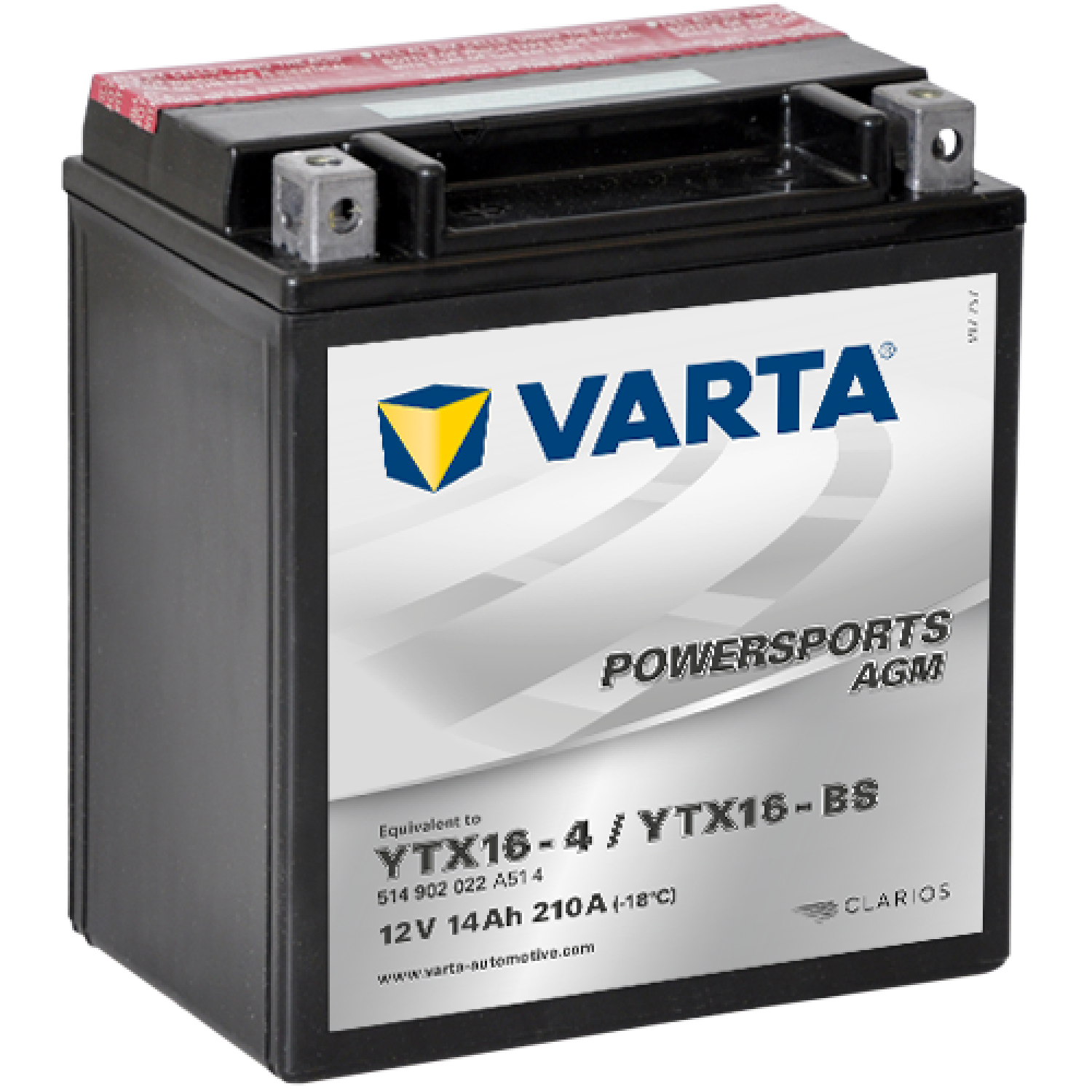 Аккумулятор 14Ah Varta 12V 514 902 022 A514 AGM