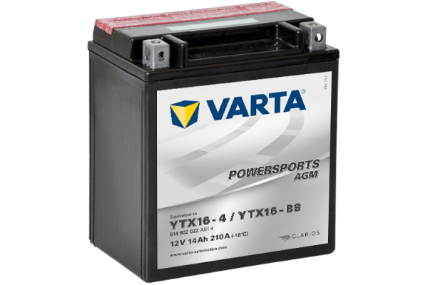 Аккумулятор 14Ah Varta 12V 514 902 022 A514 AGM