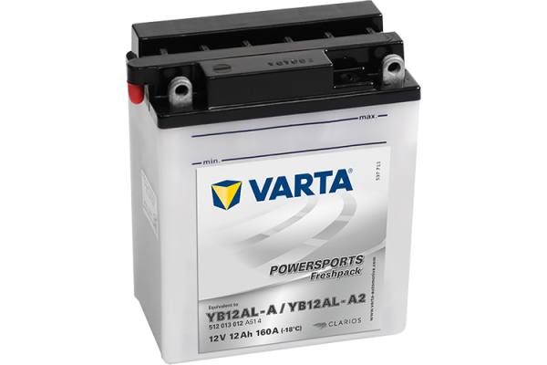 Аккумулятор 12Ah Varta 12V 512 013 012 A514 FP