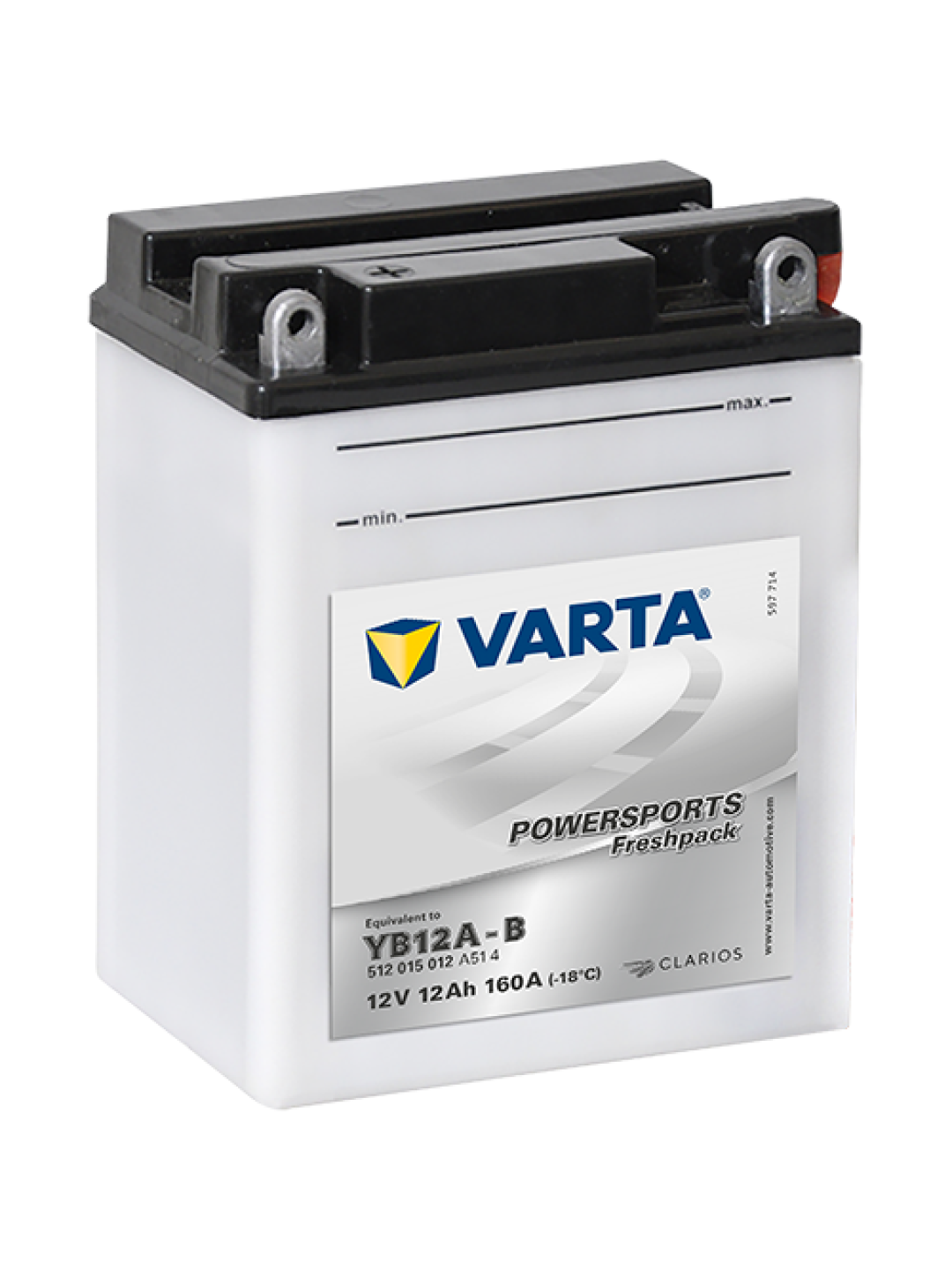 12Ah Varta 12V 512 015 012 А514 FP