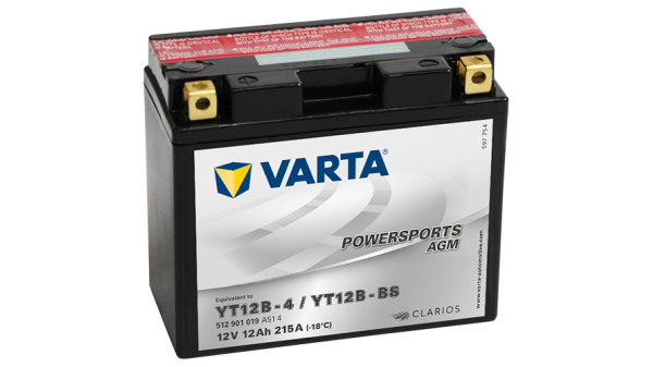 Аккумулятор 12Ah Varta 12V 512 901 019 A514 AGM