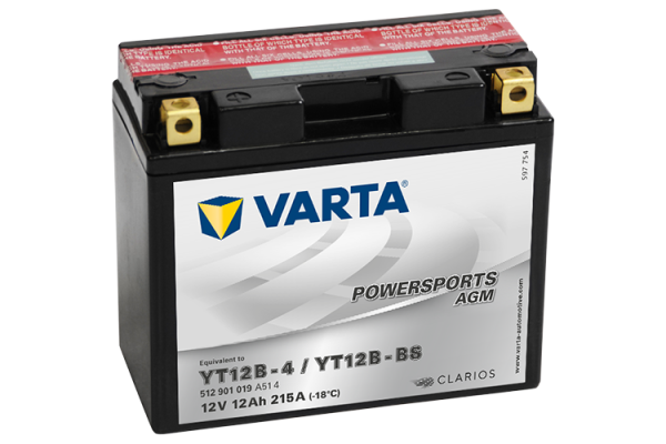 Аккумулятор 12Ah Varta 12V 512 901 019 A514 AGM