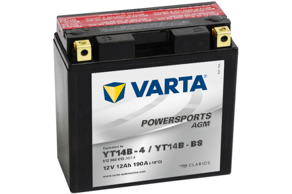 Аккумулятор 12Ah Varta 12V 512 903 013 A514 AGM