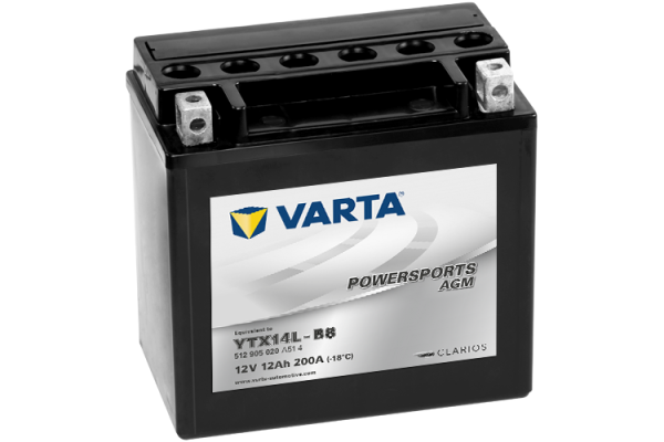 Аккумулятор 12Ah Varta 12V 512 905 020 AGM