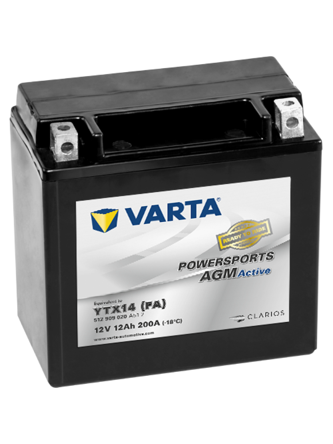 12Ah Varta 12V 512 909 020 A512 AGM зал.