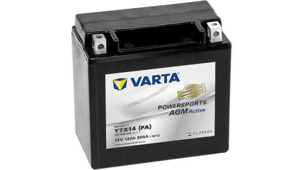 Аккумулятор 12Ah Varta 12V 512 909 020 A512 AGM зал.