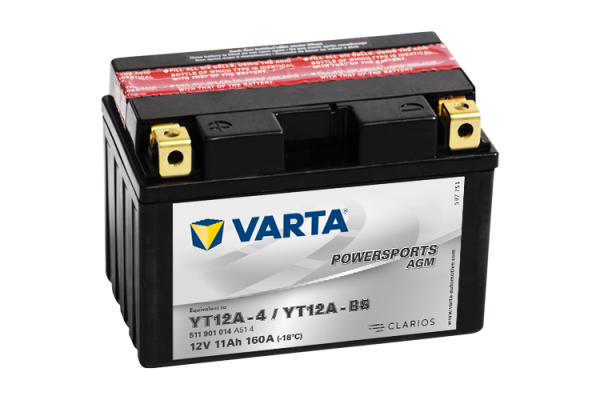 Аккумулятор 11Ah Varta 12V 511 901 014 A514 AGM