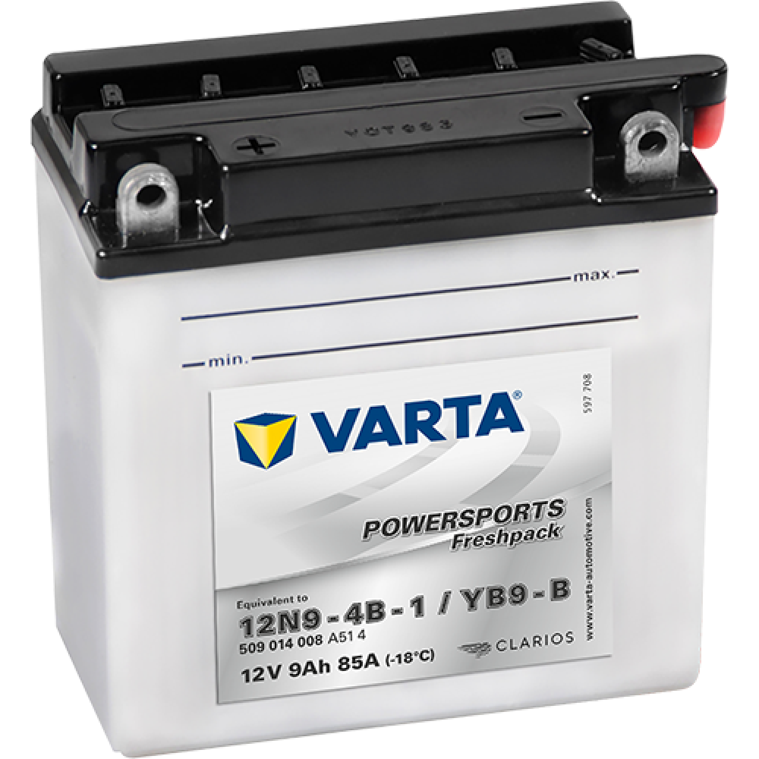 Аккумулятор 9Ah Varta 12V 509 014 008 A514 FP