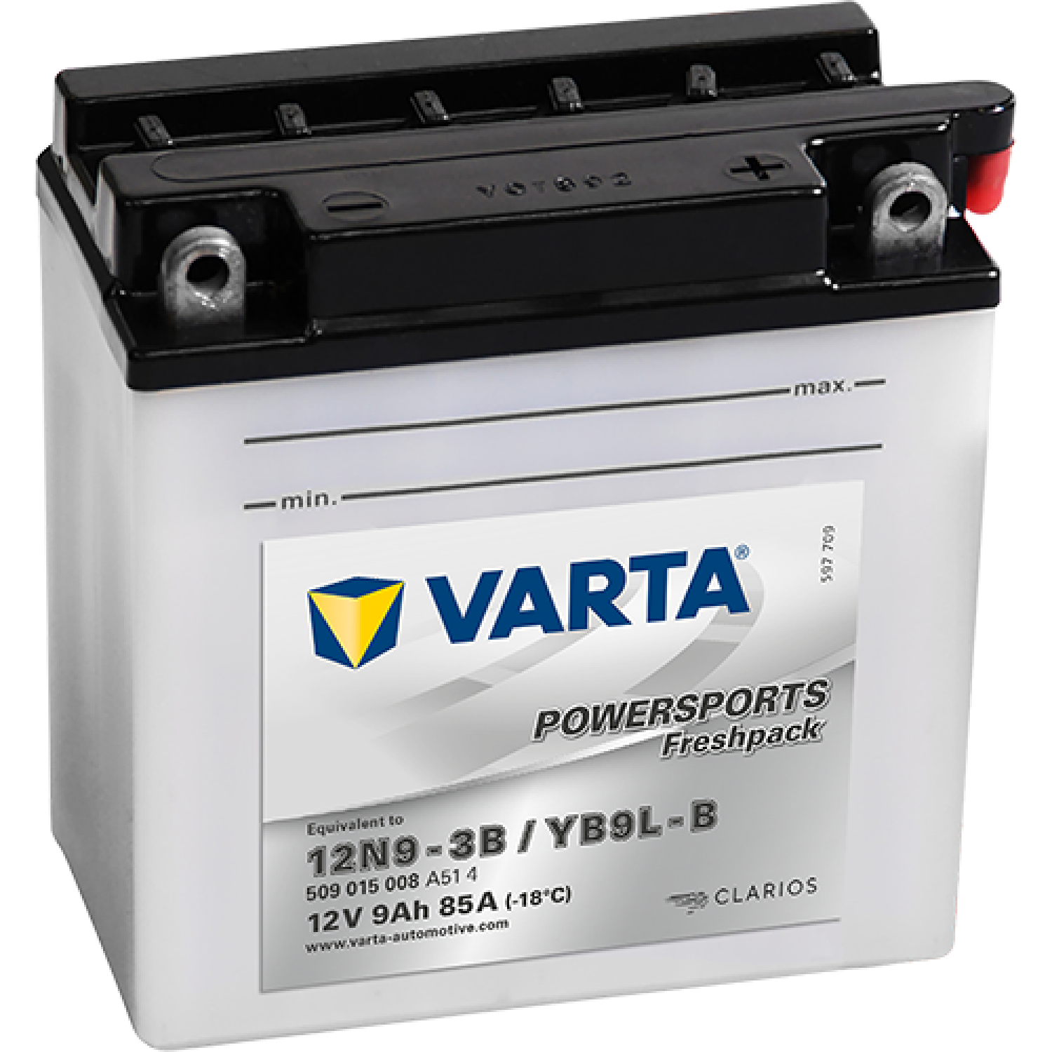 Аккумулятор 9Ah Varta 12V 509 015 008 A514 FP
