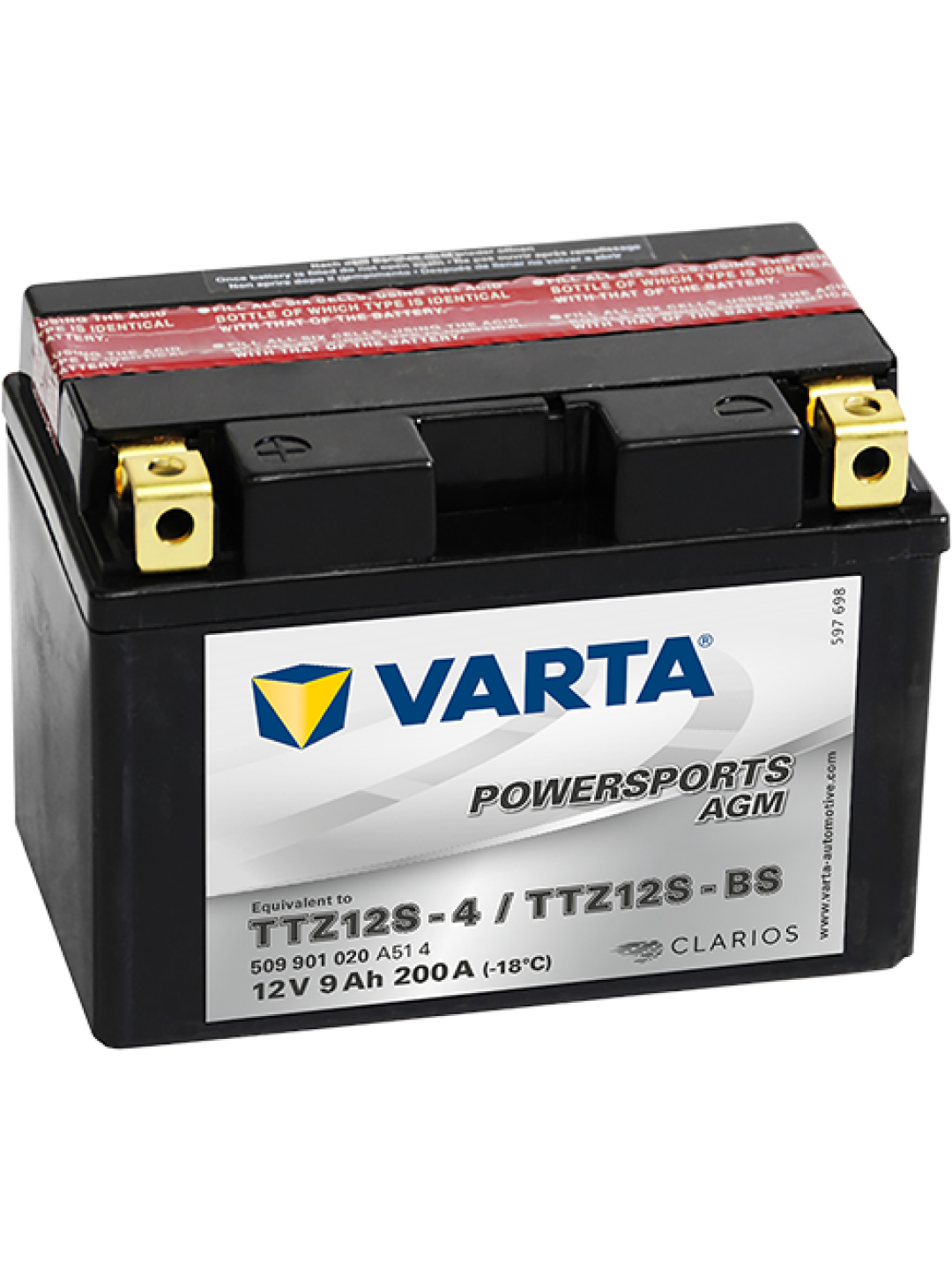 9Ah Varta 12V 509 901 020 A514 AGM