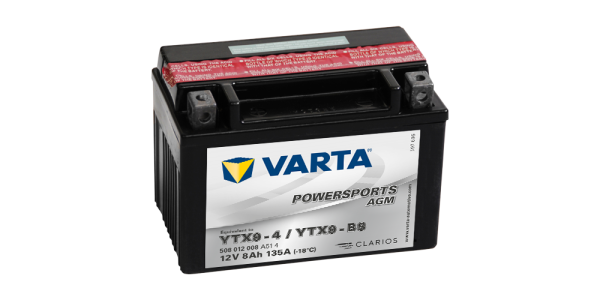 Аккумулятор 8Ah Varta 12V 508 012 008 A514 AGM