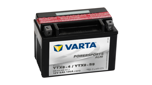 Аккумулятор 8Ah Varta 12V 508 012 008 A514 AGM