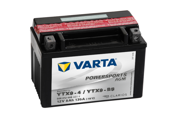 Аккумулятор 8Ah Varta 12V 508 012 008 A514 AGM