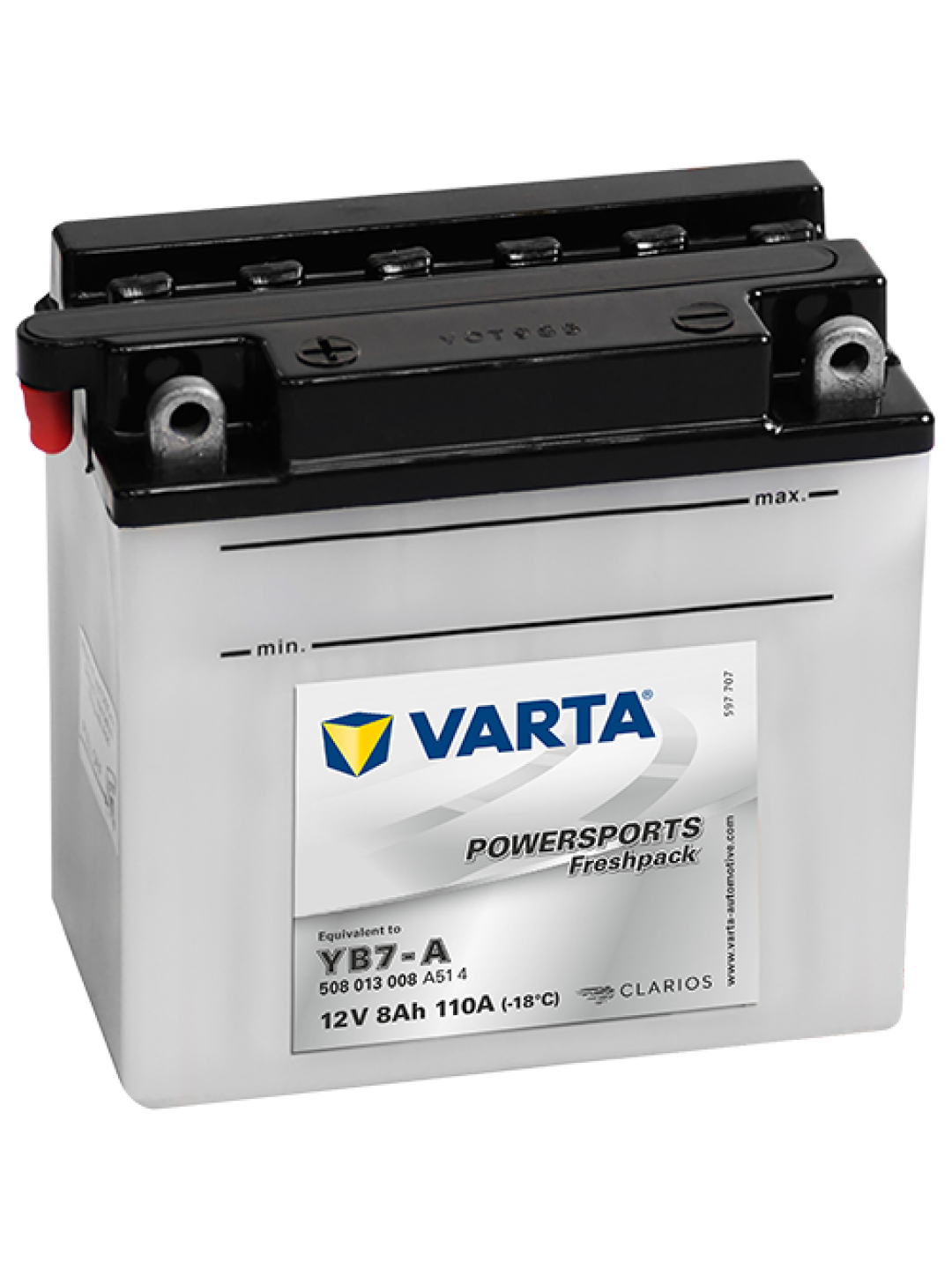 8Ah Varta 12V 508 013 008 A514 FP