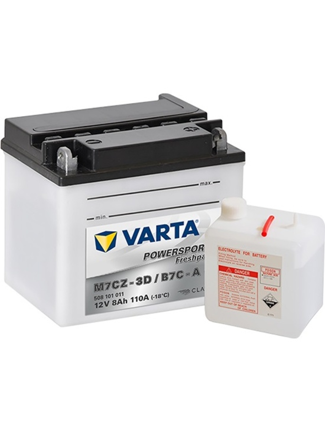 8Ah Varta 12V 508 101 011 FP