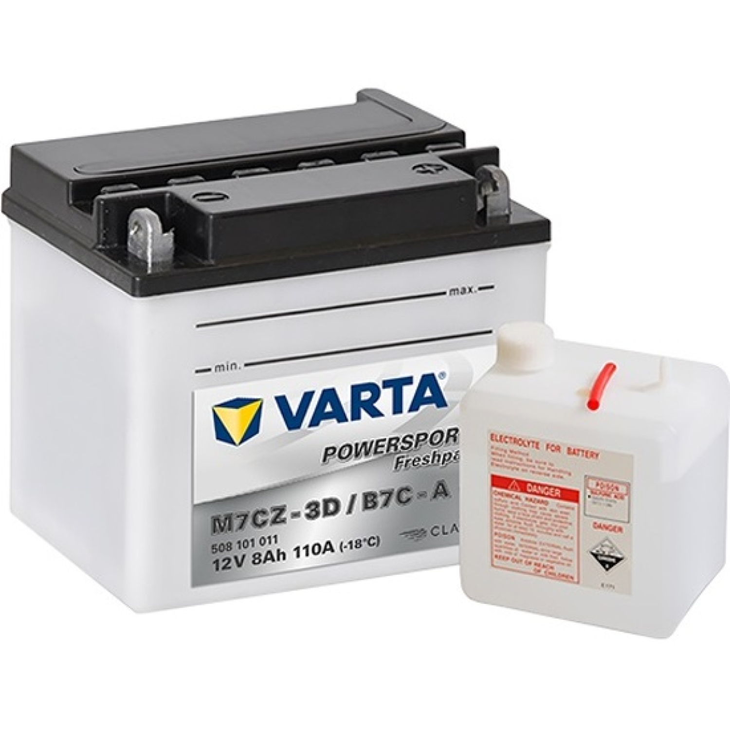 Аккумулятор 8Ah Varta 12V 508 101 011 FP