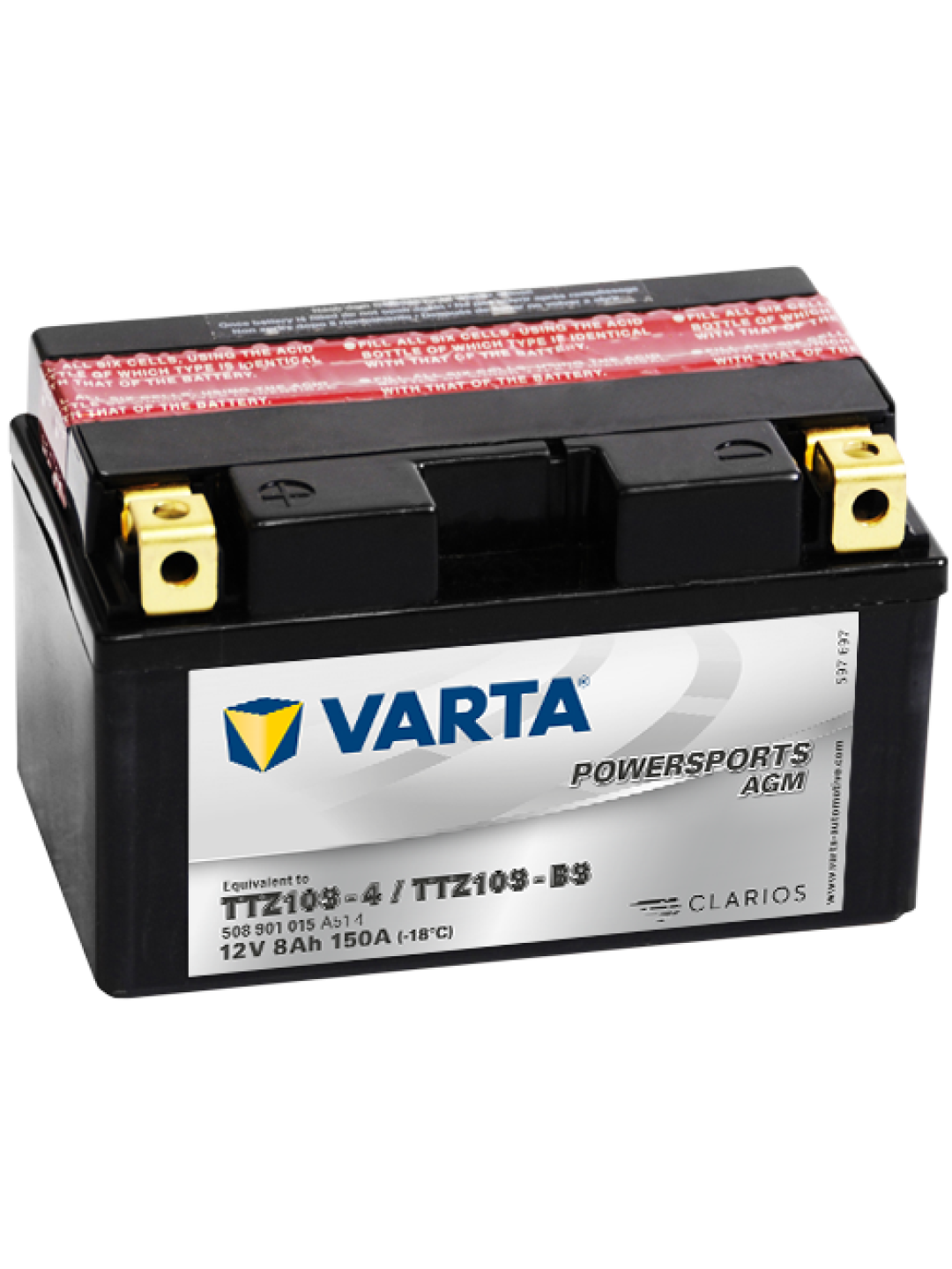 8Ah Varta 12V 508 901 015 A514 AGM
