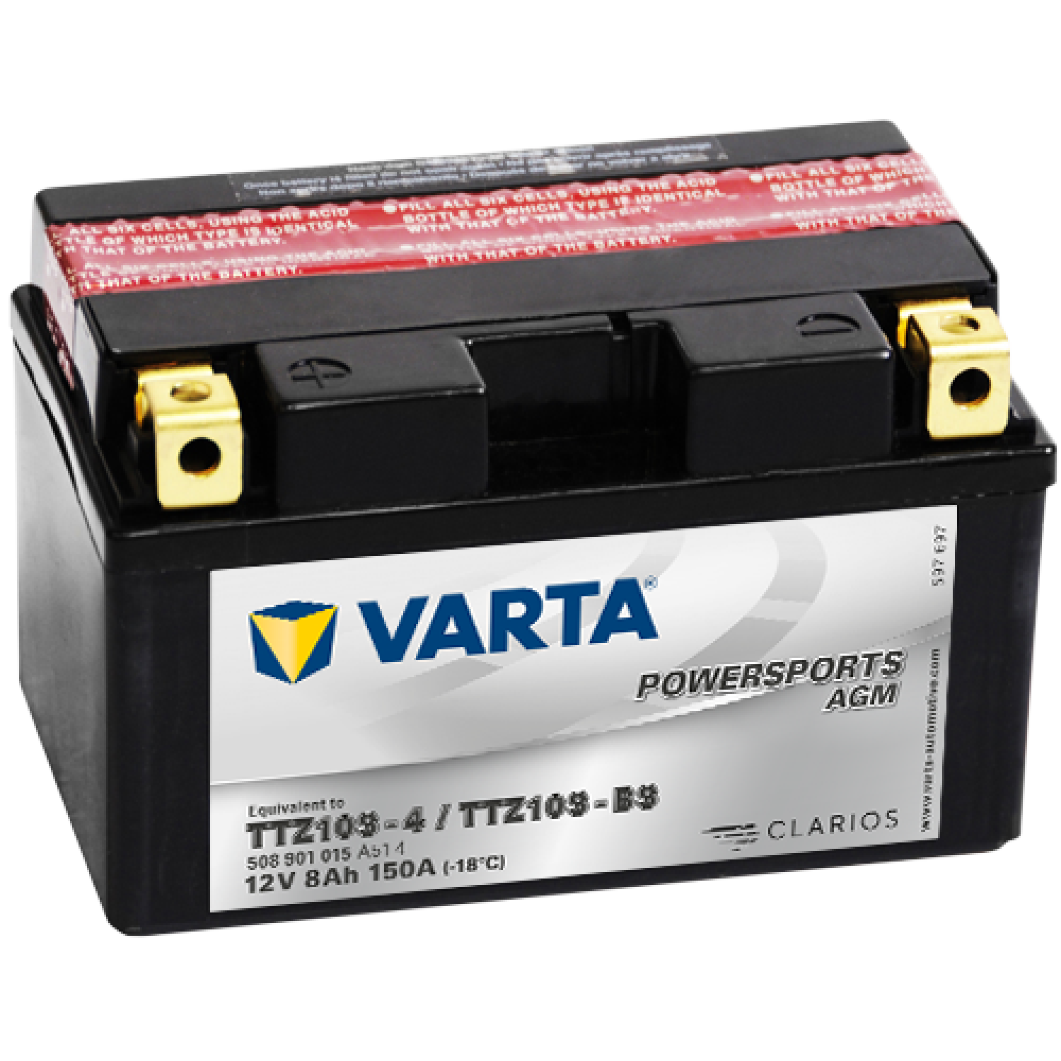 Аккумулятор 8Ah Varta 12V 508 901 015 A514 AGM