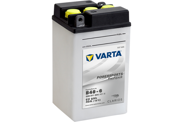 Аккумулятор 8Ah Varta 6V 008 011 004 A514 FP