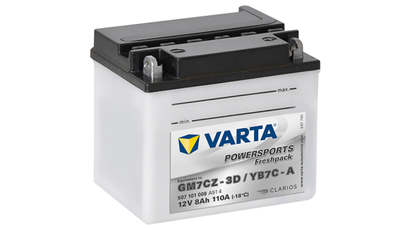 Аккумулятор 7Ah Varta 12V 507 101 008 A514 FP