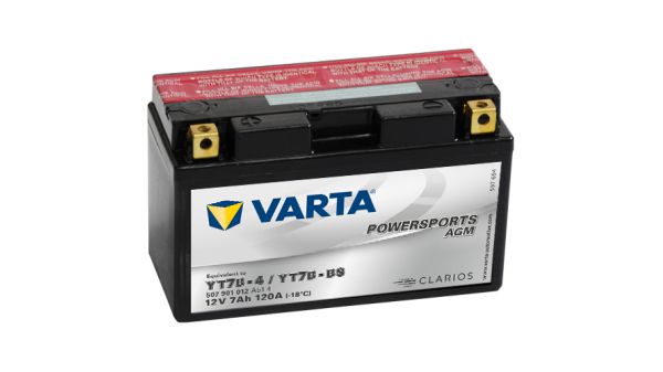 Аккумулятор 7Ah varta 12V 507 901 012 A514 AGM