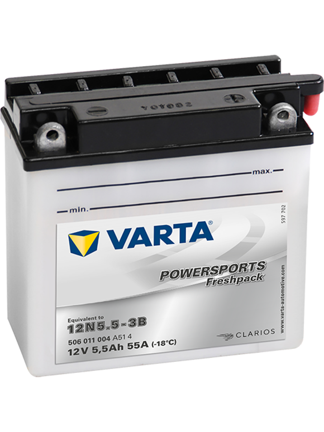6Ah Varta 12V 506 011 004 A514 FP