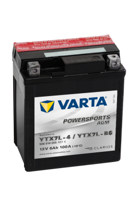 6Ah Varta 12V 506 014 005 A514 AGM