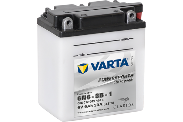 Аккумулятор 6Ah Varta 6V 006 012 003 A514 FP